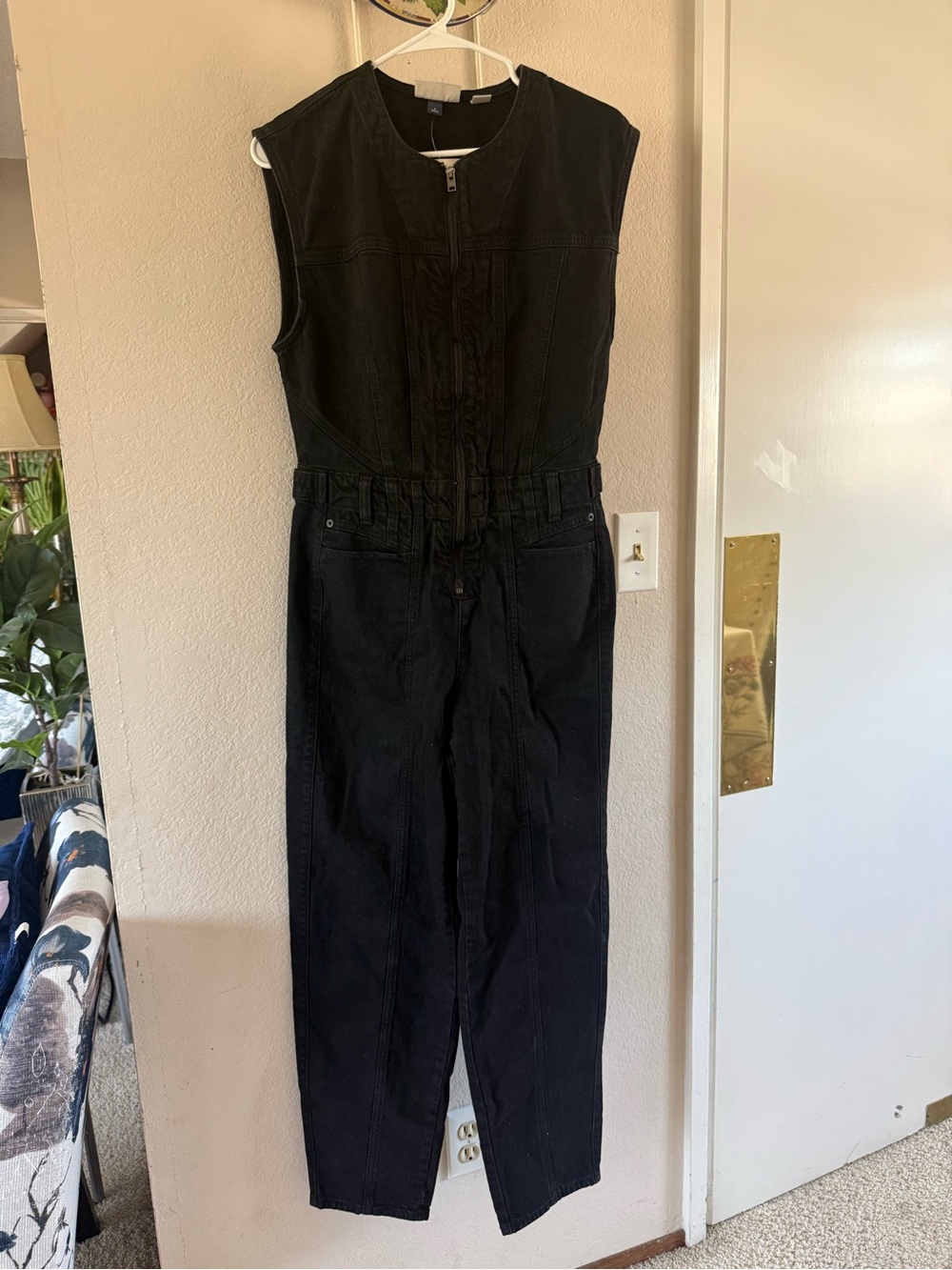 Universal Thread - Black Sleeveless Utility Jumpsuit